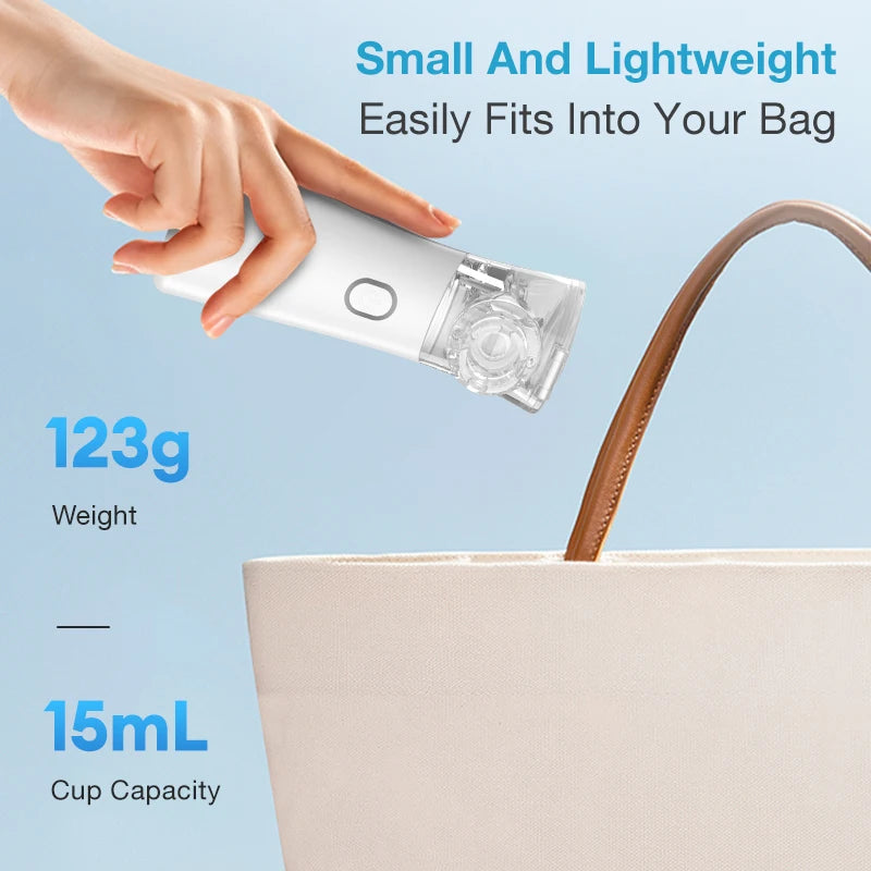 ✨ MAMIJOY Mini Nebuliser Silent Portable Inhaler for Adults & Kids Mary's For You