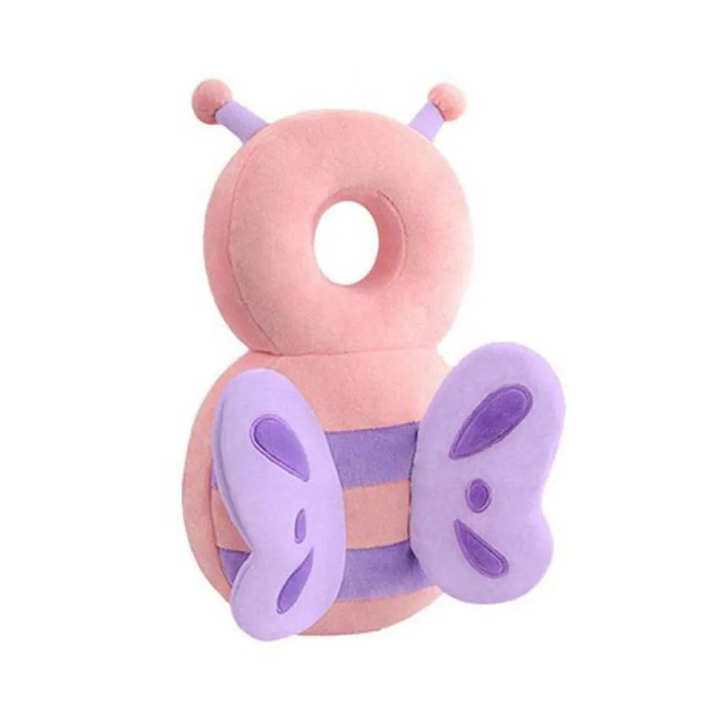 Newborn Headrest Security Pillows Backpack Toddler Baby Head Fall Protection Pad Cushion Cartoon Soft Security Pillows Backpack Mary's For You