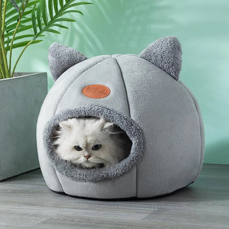 ✨ CozyNest Pet Bed – Deep Sleep Indoor Cave for Cats & Small Dogs Mary's For You