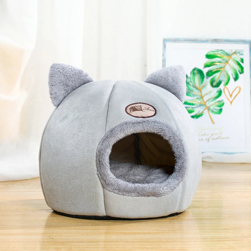 ✨ CozyNest Pet Bed – Deep Sleep Indoor Cave for Cats & Small Dogs Mary's For You