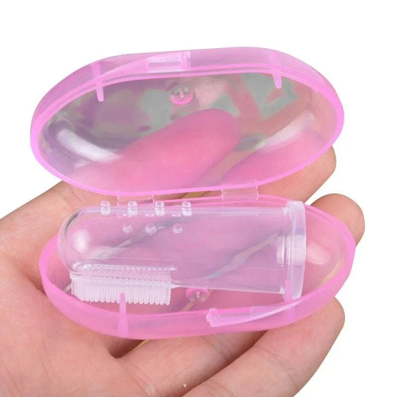 ✨ PawSmile Finger Toothbrush – Soft Silicone Dental Care for Cats & Dogs Mary's For You