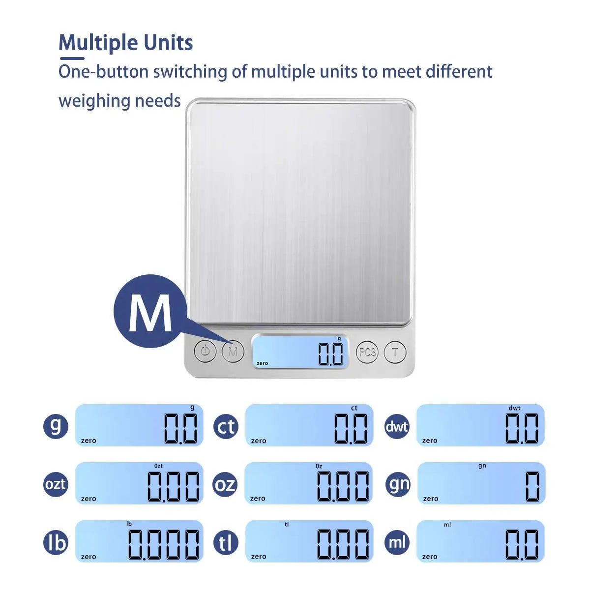 ✨ PrecisionPro Digital Kitchen Scale – 3000g/0.1g for Food & Jewelry Mary's For You