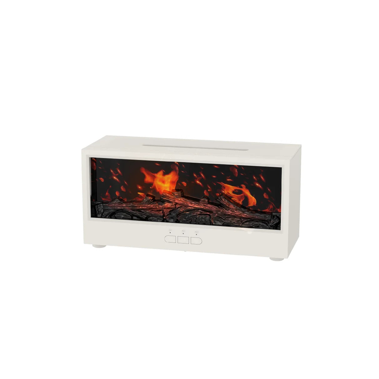 🔥 Creative Flame Aroma Diffuser – 150ml Ultrasonic Humidifier with Remote & LED Fireplace Effect 🔥 Mary's For You