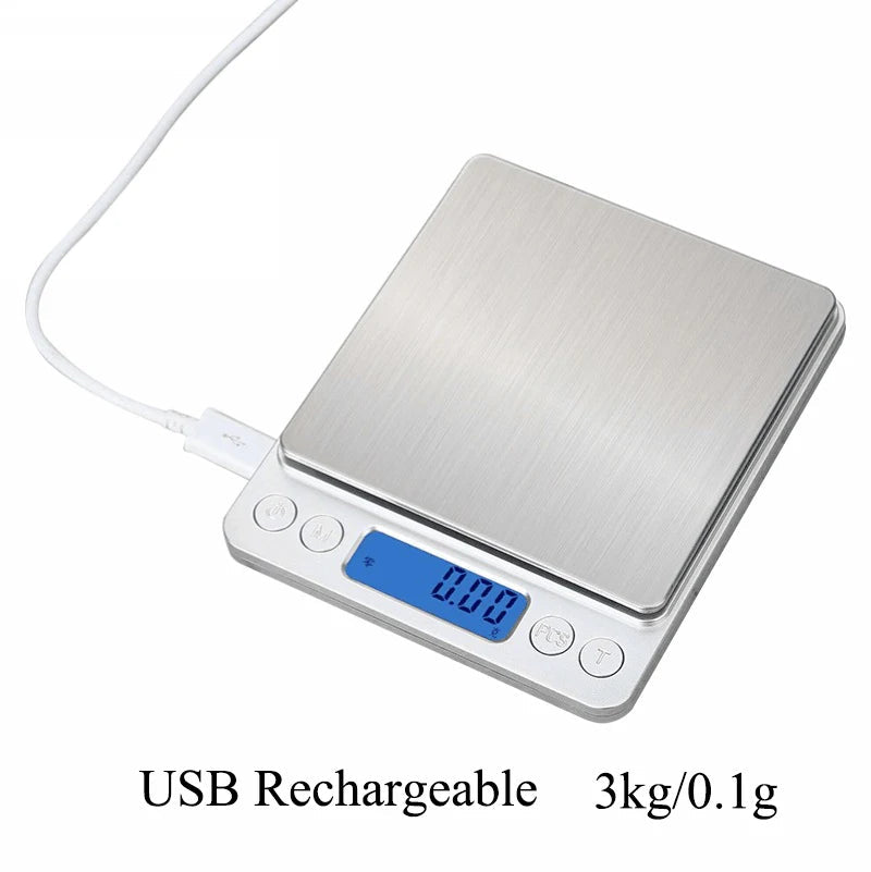 ✨ PrecisionPro Digital Kitchen Scale – 3000g/0.1g for Food & Jewelry Mary's For You