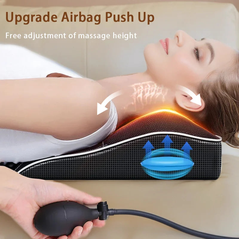 💎 Shiatsu Bliss Massager - Heated Neck & Back Relief for Car & Home 💫 Mary's For You