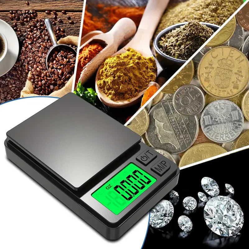 🌟 Mini Digital Precision Scale for Food and Jewelry - 1000g x 0.1g Mary's For You