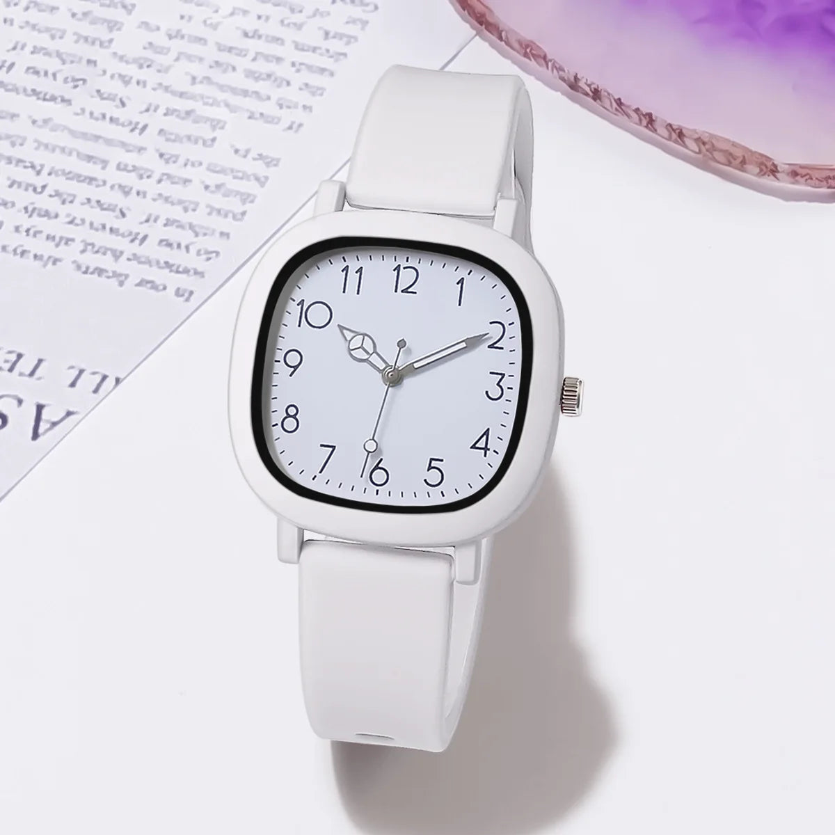 Fashion Brand Bear Women Quartz Watch 2024 Ladies Casual Silicone Jelly Watches Clock Girl Gift Zegarek Damski Mary's For You