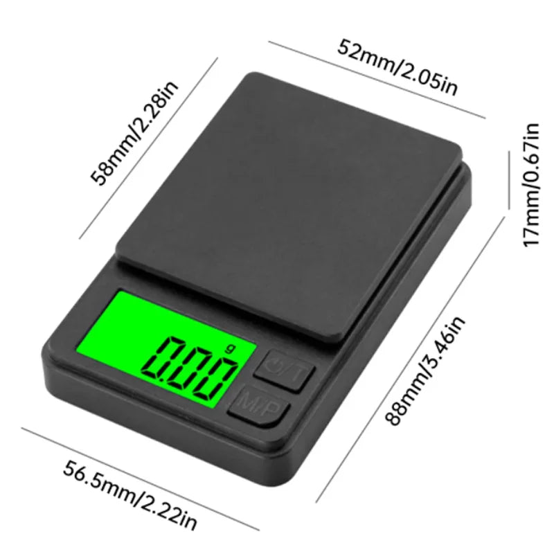 🌟 Mini Digital Precision Scale for Food and Jewelry - 1000g x 0.1g Mary's For You