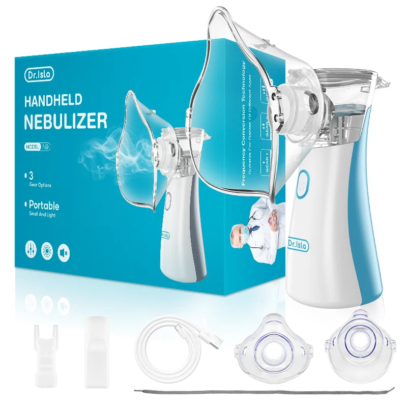 ✨ MAMIJOY Mini Nebuliser Silent Portable Inhaler for Adults & Kids Mary's For You