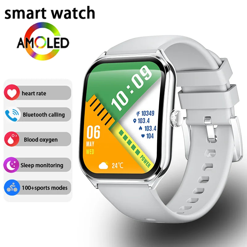 đ„đ Ultra Thin Smartwatch 1.96" AMOLED đâš HD Display | Call Reminder for Huawei đ« Mary's For You