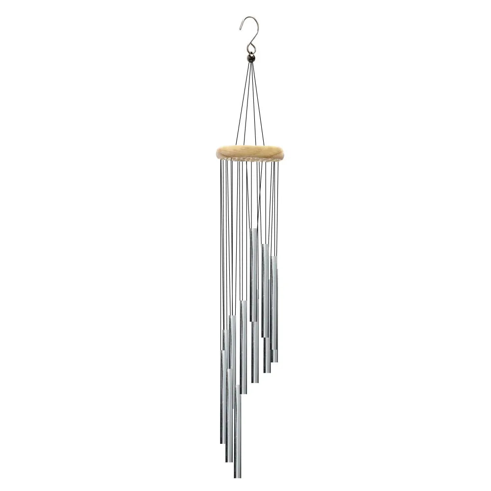 ✨Luxe Wind Chimes – 12 Tube Metal Chimes for Garden, Home, Wedding Decorations Mary's For You