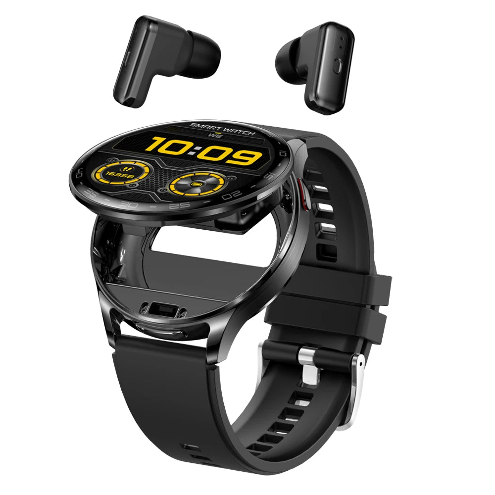 2 In 1 TWS Headset Smart Watch 1.39" Men Women Sport Fitness Heart Rate Health Watches Earphone Noise Reduction Music Smartwatch Mary's For You