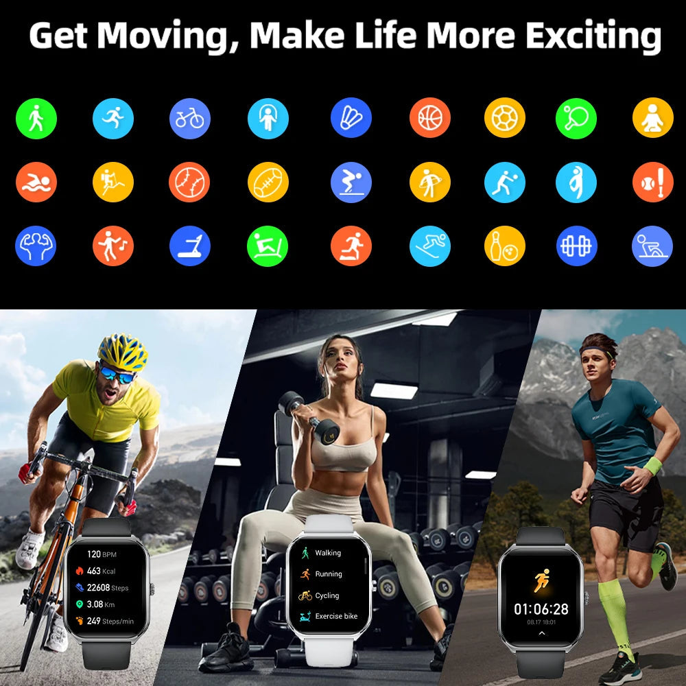 đ„đ Ultra Thin Smartwatch 1.96" AMOLED đâš HD Display | Call Reminder for Huawei đ« Mary's For You