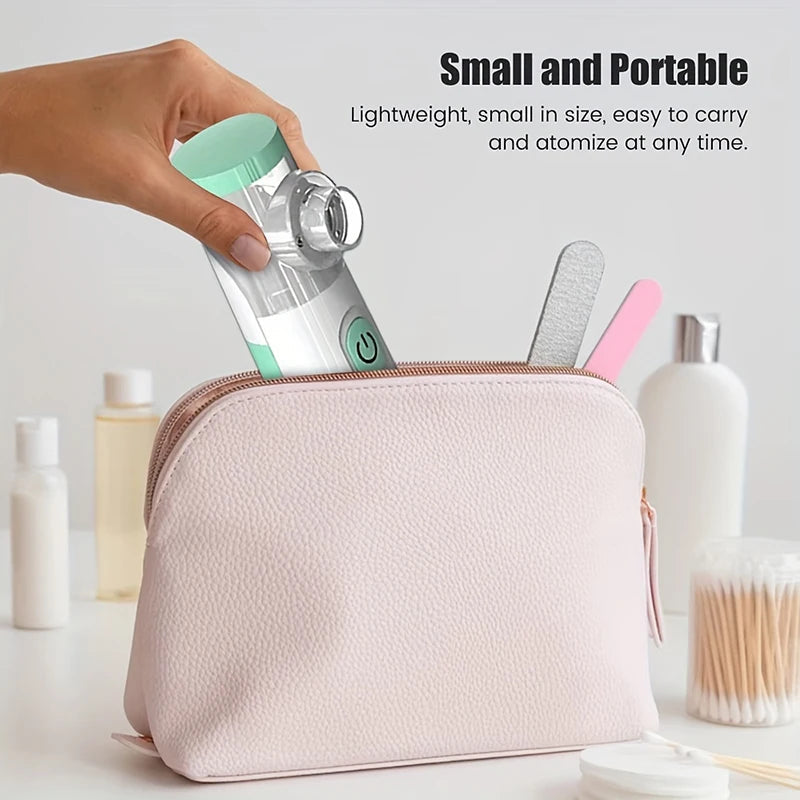 ✨ BreatheEase Portable Mesh Nebuliser – Handheld Inhalator for Adults & Kids Mary's For You