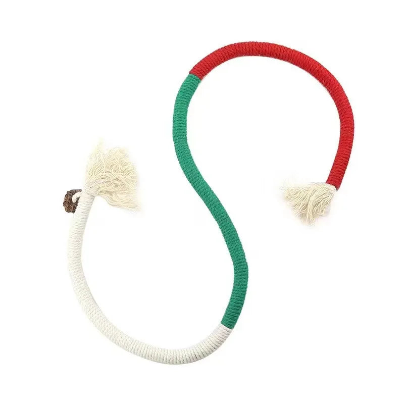 💎🔥✨ Silvervine Cat Teaser 🐾 Cotton Rope Toy for Healthy Play & Clean Teeth Mary's For You
