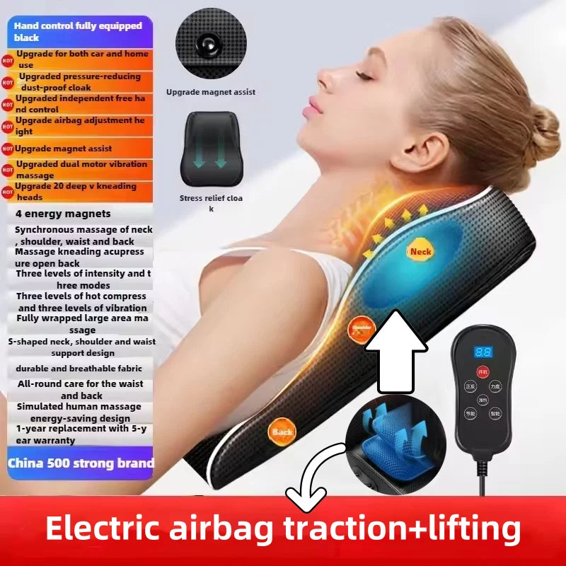 💎 Shiatsu Bliss Massager - Heated Neck & Back Relief for Car & Home 💫 Mary's For You