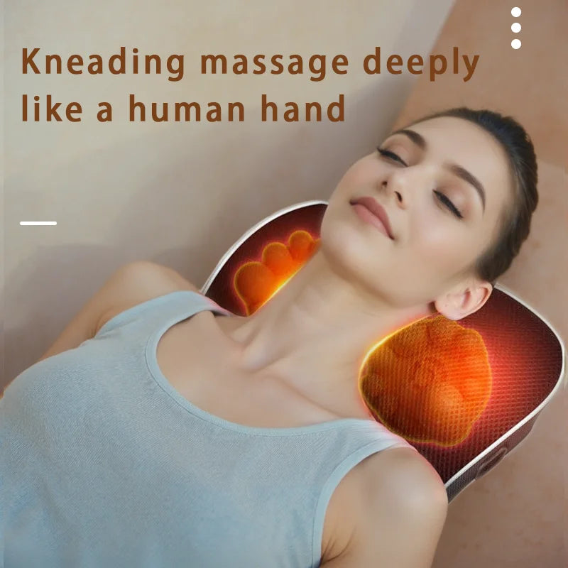 💎 Shiatsu Bliss Massager - Heated Neck & Back Relief for Car & Home 💫 Mary's For You