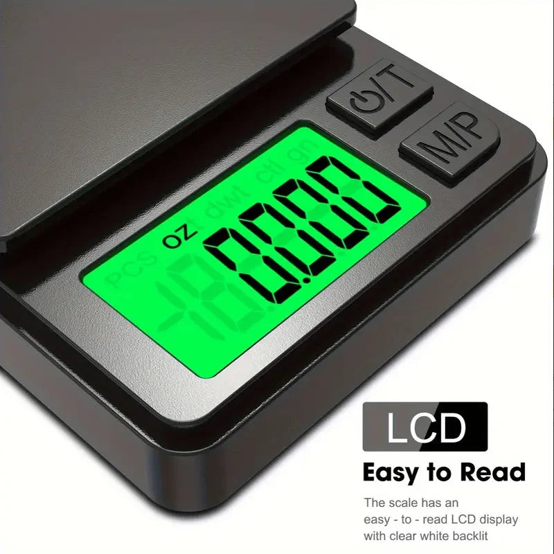 🌟 Mini Digital Precision Scale for Food and Jewelry - 1000g x 0.1g Mary's For You