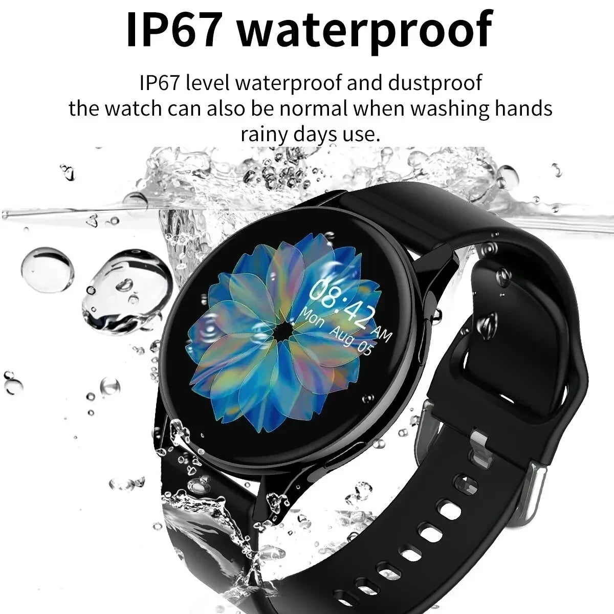 LIGE New Smart Watch 2025 Wireless Charging Smartwatch Bluetooth Calls Watches Men Women Fitness Bracelet Custom Watch Face +Box Mary's For You