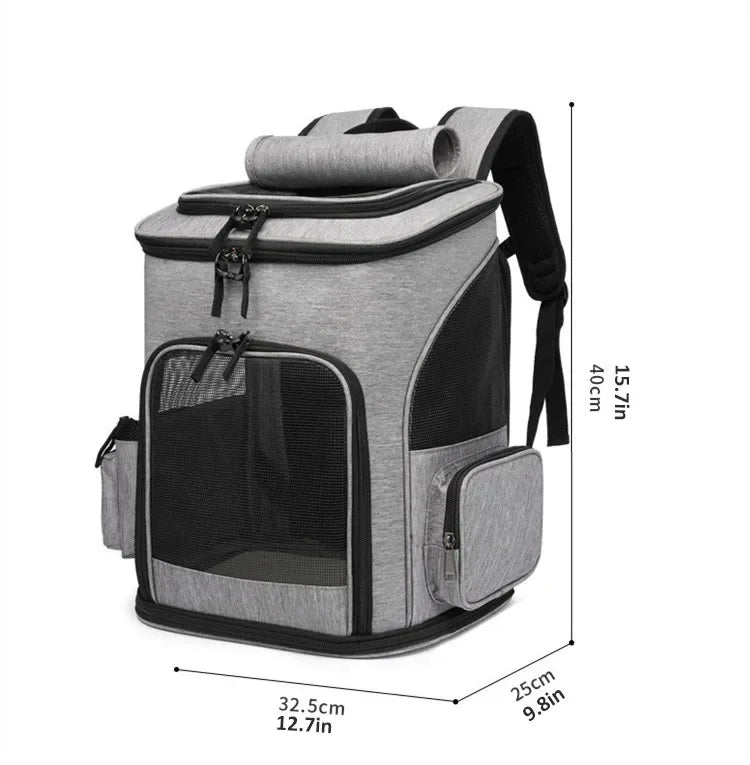 ✨ PawHaven Expandable Pet Carrier Backpack – Breathable & Foldable Travel Bag Mary's For You