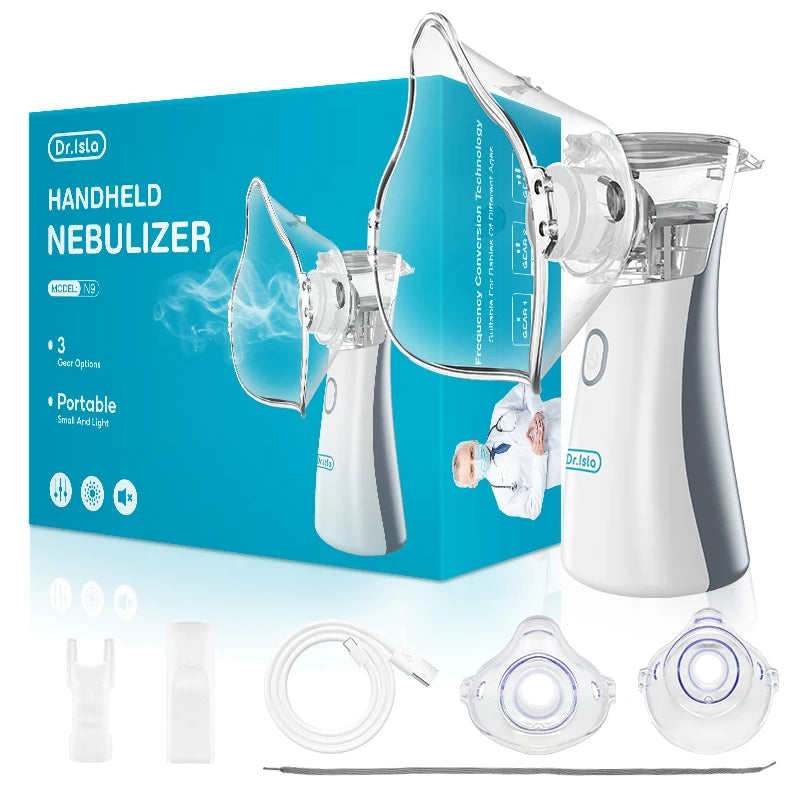 ✨ MAMIJOY Mini Nebuliser Silent Portable Inhaler for Adults & Kids Mary's For You