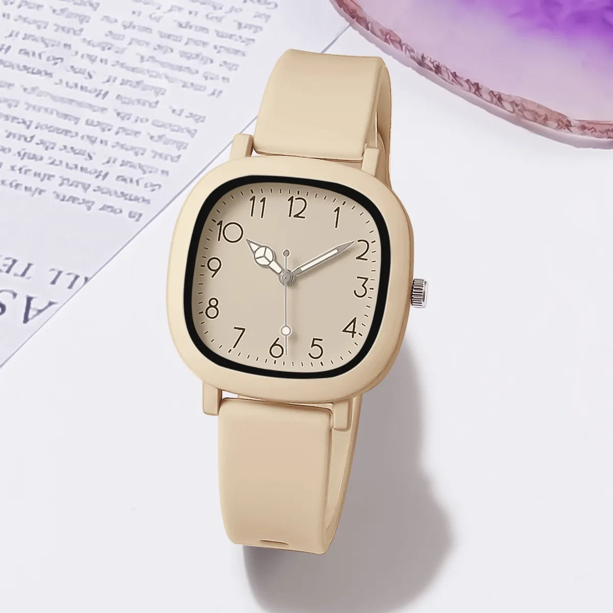 Fashion Brand Bear Women Quartz Watch 2024 Ladies Casual Silicone Jelly Watches Clock Girl Gift Zegarek Damski Mary's For You