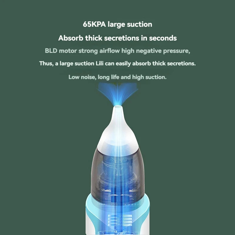 ✨ Baby Nasal Aspirator 2024 – Electric Rechargeable Nose Cleaner for Newborn Congestion Relief Mary's For You