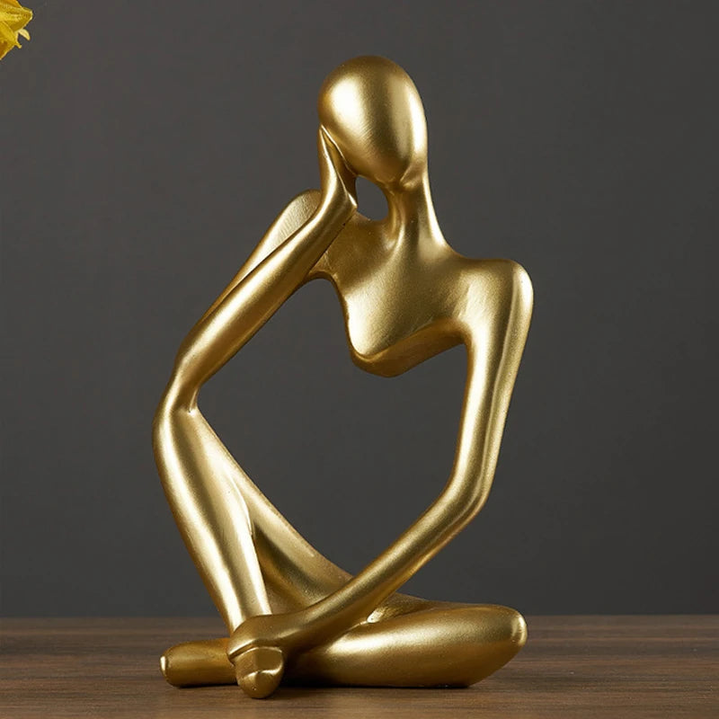 ✨ Nordic Abstract Figure Elegant Mini Art for Home & Desk Decor Mary's For You