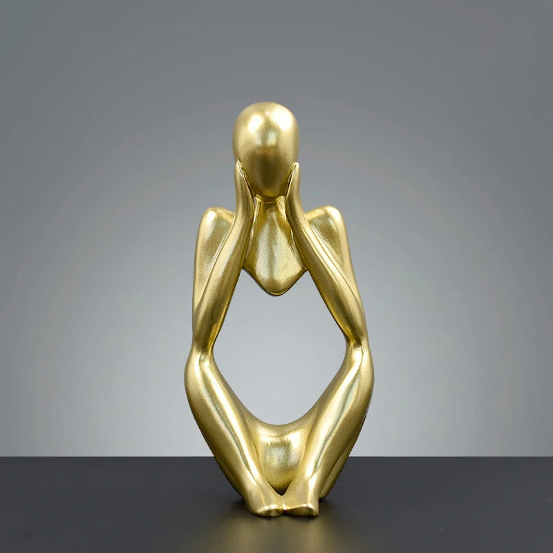 ✨ Nordic Abstract Figure Elegant Mini Art for Home & Desk Decor Mary's For You