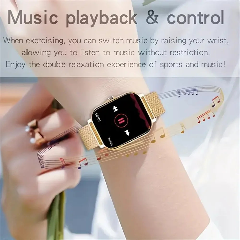 KESHUYOU 2025 New Smart Watch Bluetooth Talking Blood Oxygen/Blood Pressure Monitor Smart Watch for Women Men Holiday Gift Mary's For You