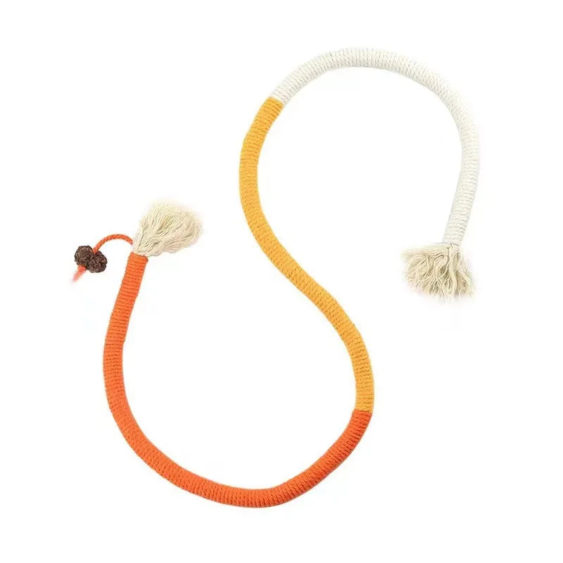 💎🔥✨ Silvervine Cat Teaser 🐾 Cotton Rope Toy for Healthy Play & Clean Teeth Mary's For You