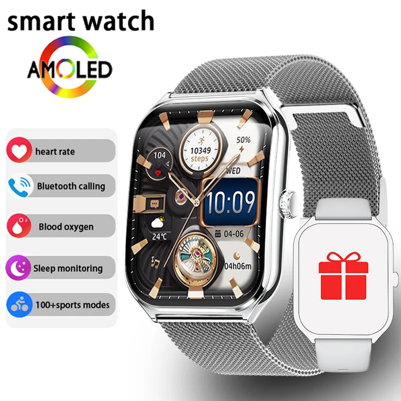 đ„đ Ultra Thin Smartwatch 1.96" AMOLED đâš HD Display | Call Reminder for Huawei đ« Mary's For You