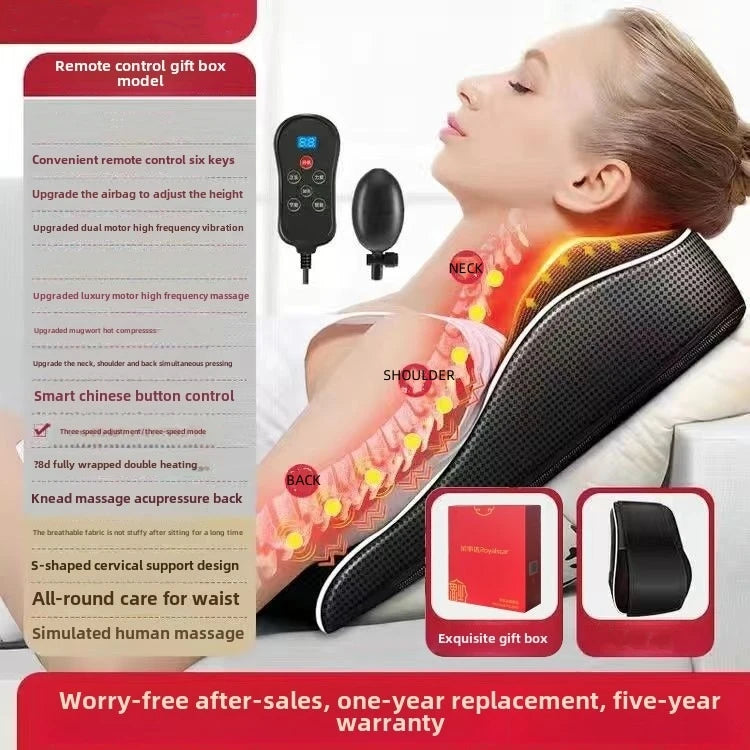 💎 Shiatsu Bliss Massager - Heated Neck & Back Relief for Car & Home 💫 Mary's For You