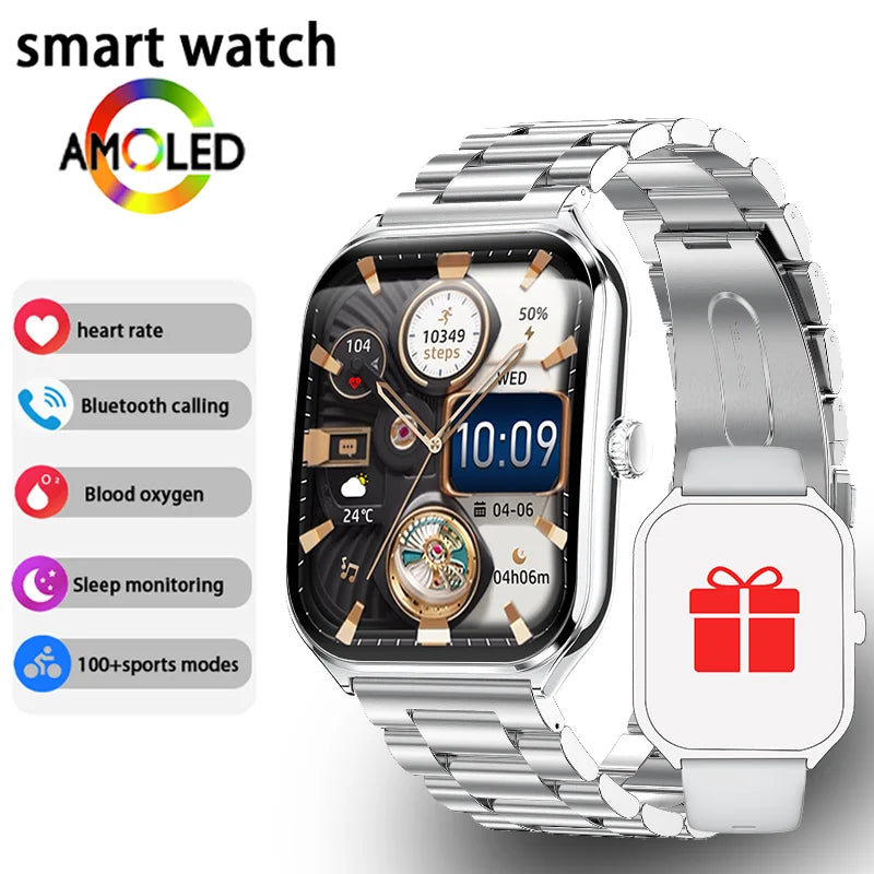 đ„đ Ultra Thin Smartwatch 1.96" AMOLED đâš HD Display | Call Reminder for Huawei đ« Mary's For You
