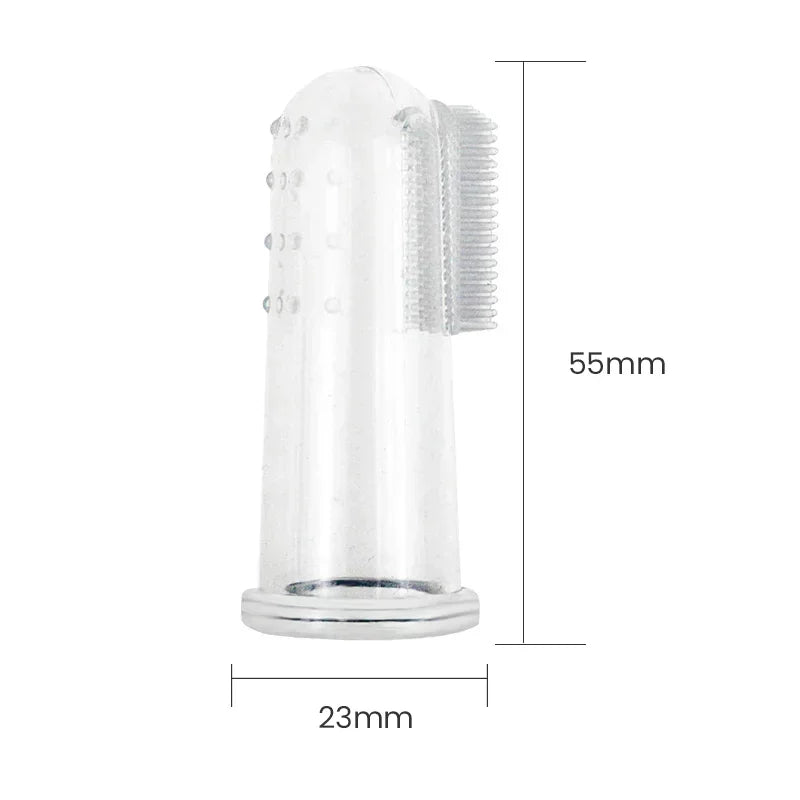 ✨ PawSmile Finger Toothbrush – Soft Silicone Dental Care for Cats & Dogs Mary's For You