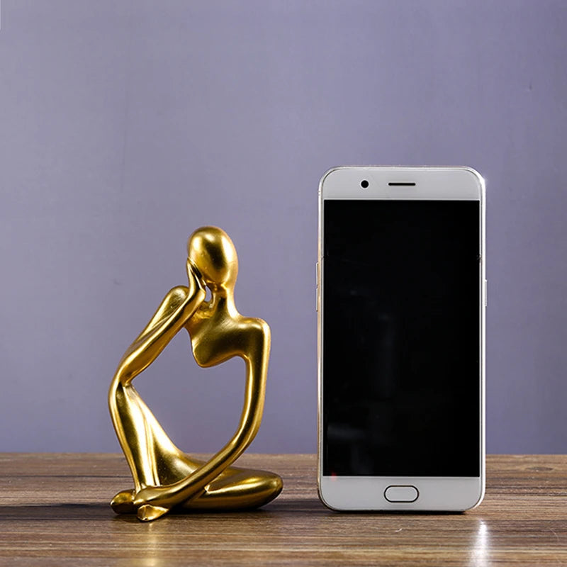 ✨ Nordic Abstract Figure Elegant Mini Art for Home & Desk Decor Mary's For You