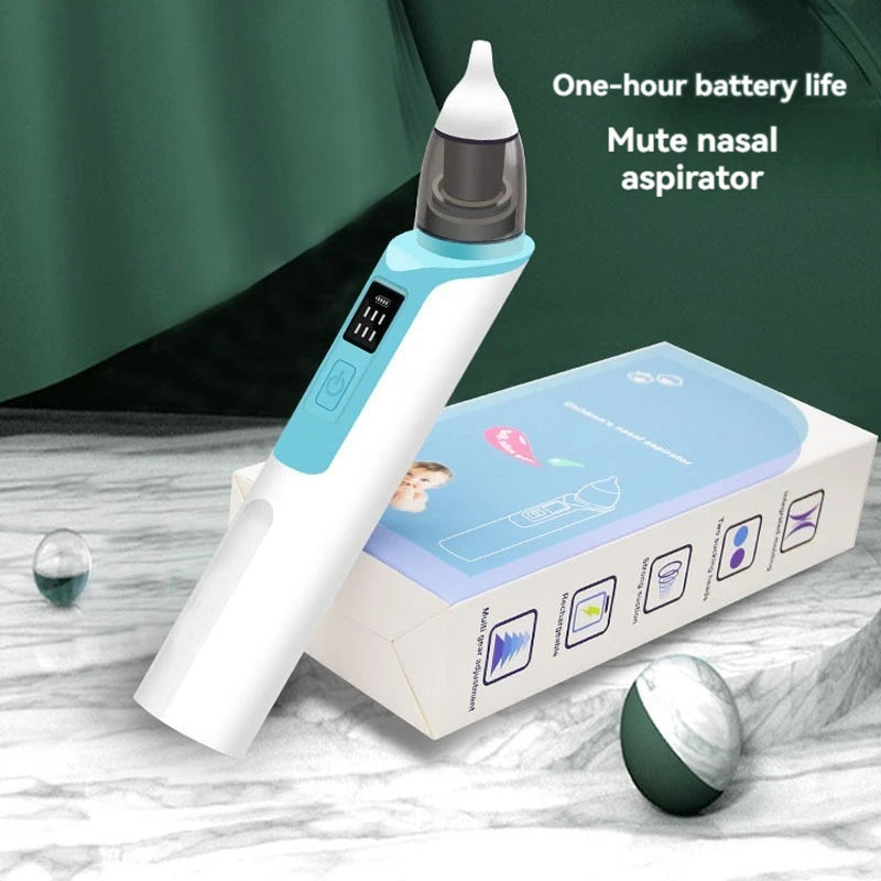 ✨ Baby Nasal Aspirator 2024 – Electric Rechargeable Nose Cleaner for Newborn Congestion Relief Mary's For You
