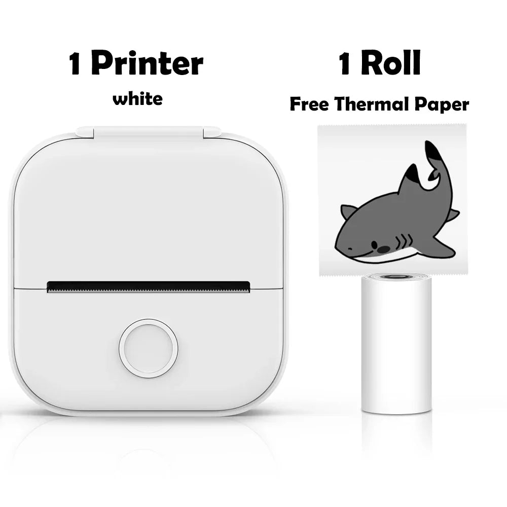 🖨️ PrintiePocket T02 – Wireless Mini Sticker Printer for Journals, DIY & Student Gifts Mary's For You