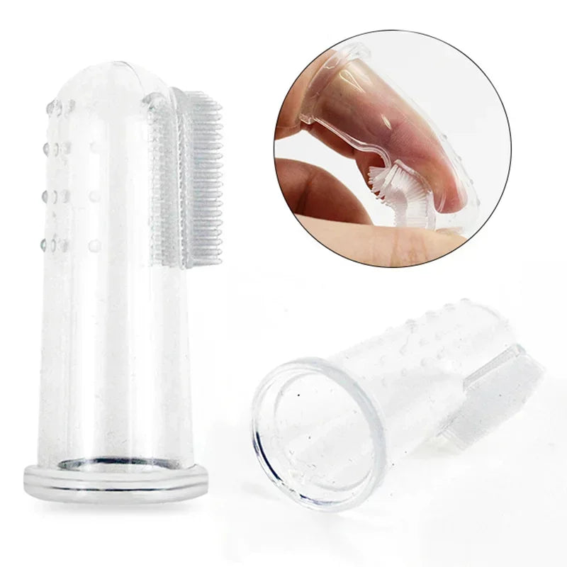 ✨ PawSmile Finger Toothbrush – Soft Silicone Dental Care for Cats & Dogs Mary's For You