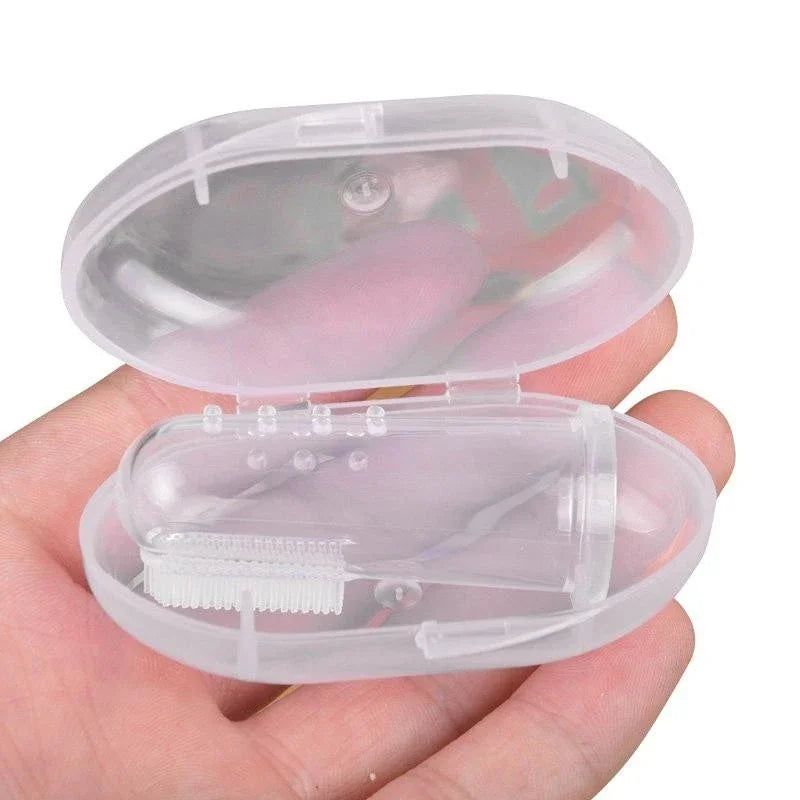 ✨ PawSmile Finger Toothbrush – Soft Silicone Dental Care for Cats & Dogs Mary's For You