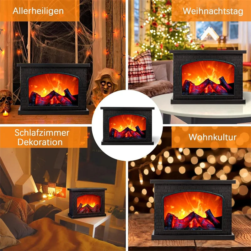 š„ LED Flame Fireplace Lantern ā Cosy Ambience, Anytime, Anywhere š„ Mary's For You