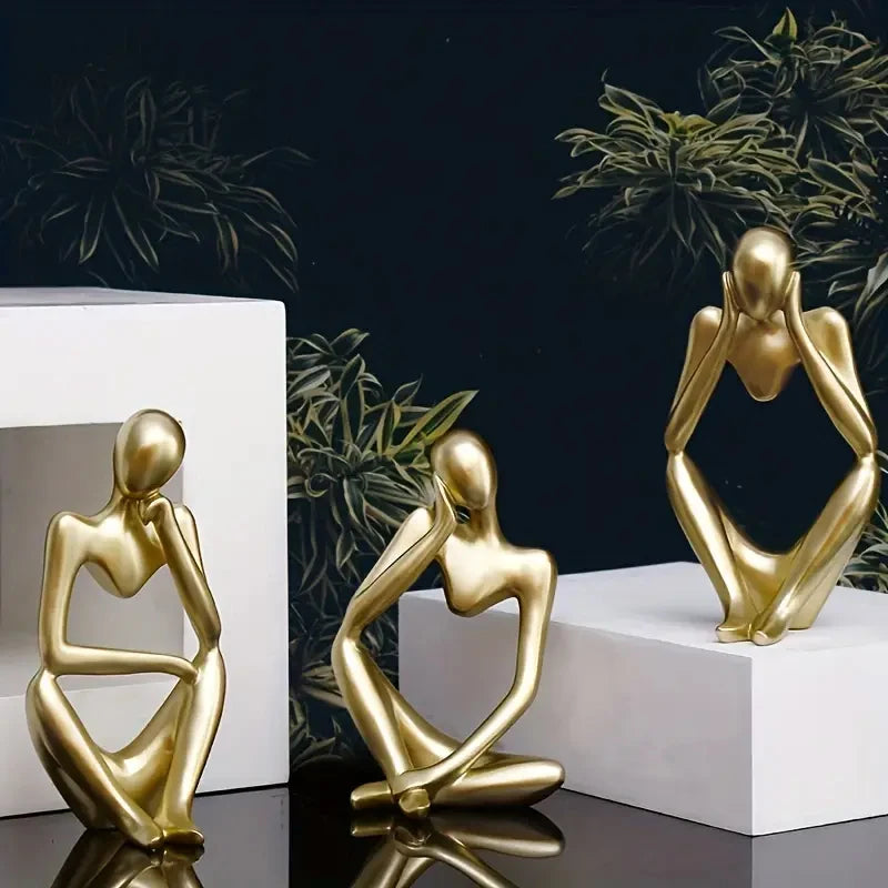 ✨ Nordic Abstract Figure Elegant Mini Art for Home & Desk Decor Mary's For You