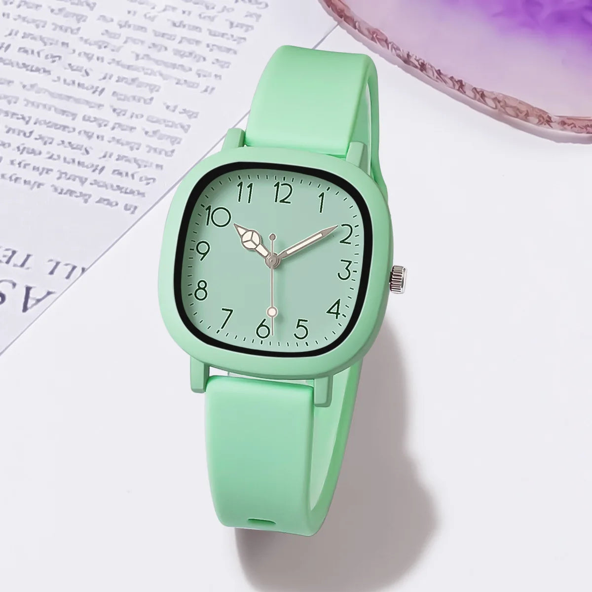Fashion Brand Bear Women Quartz Watch 2024 Ladies Casual Silicone Jelly Watches Clock Girl Gift Zegarek Damski Mary's For You