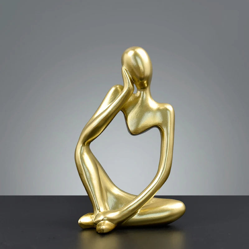 ✨ Nordic Abstract Figure Elegant Mini Art for Home & Desk Decor Mary's For You