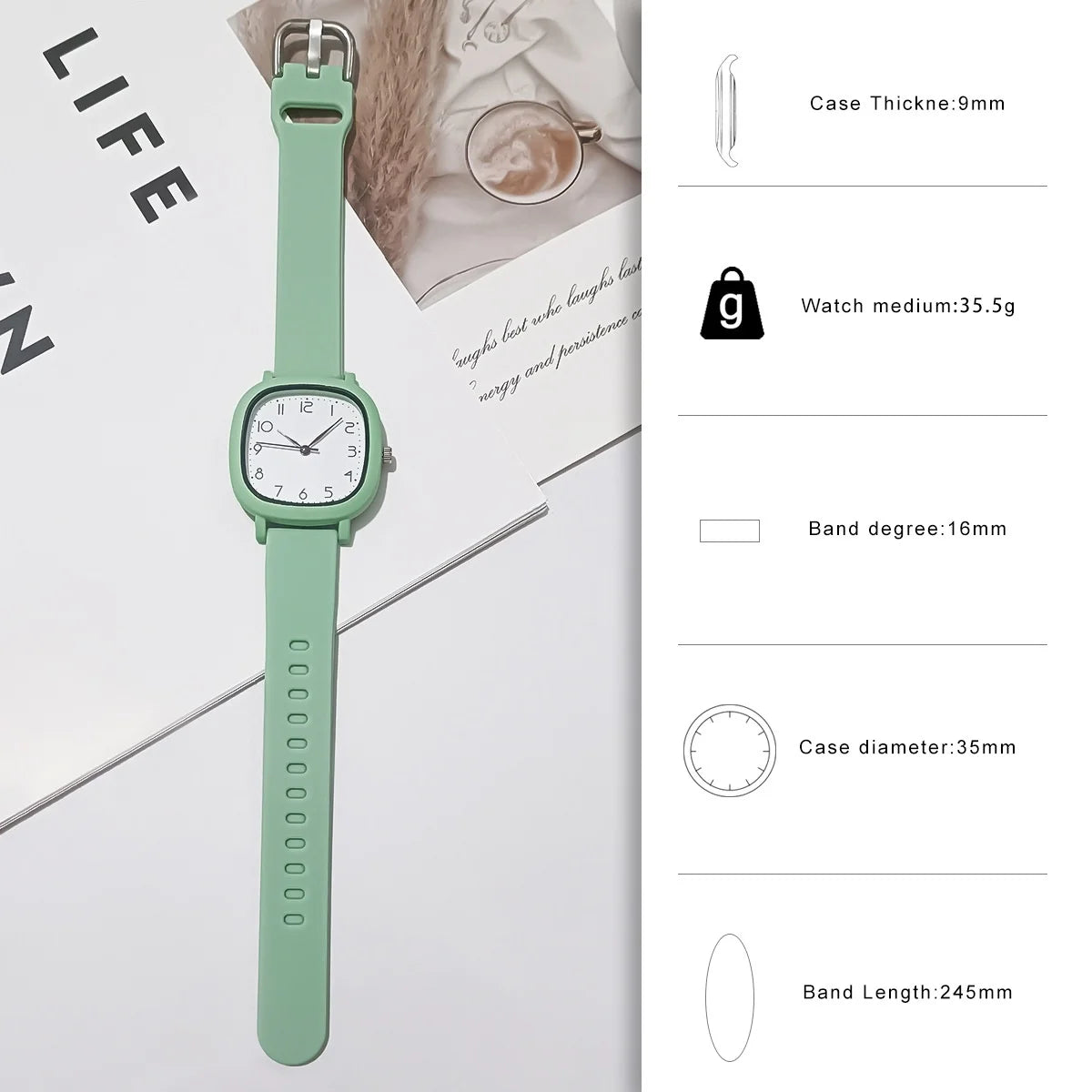 Fashion Brand Bear Women Quartz Watch 2024 Ladies Casual Silicone Jelly Watches Clock Girl Gift Zegarek Damski Mary's For You