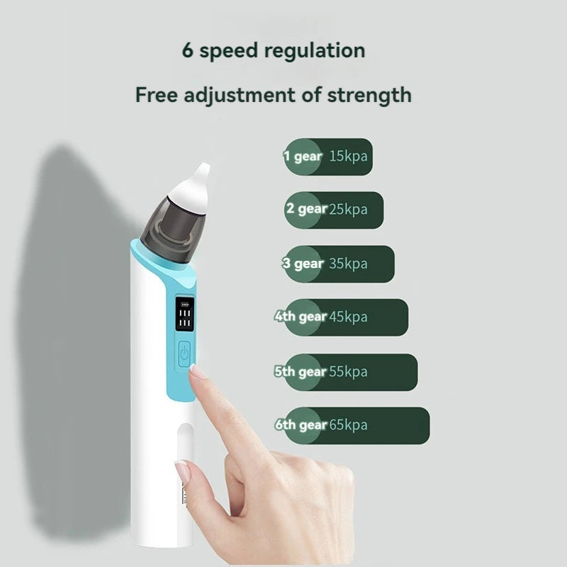 ✨ Baby Nasal Aspirator 2024 – Electric Rechargeable Nose Cleaner for Newborn Congestion Relief Mary's For You