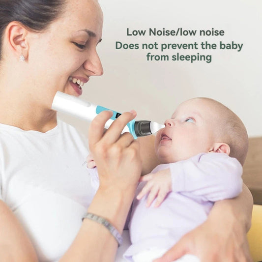 ✨ Baby Nasal Aspirator 2024 – Electric Rechargeable Nose Cleaner for Newborn Congestion Relief Mary's For You