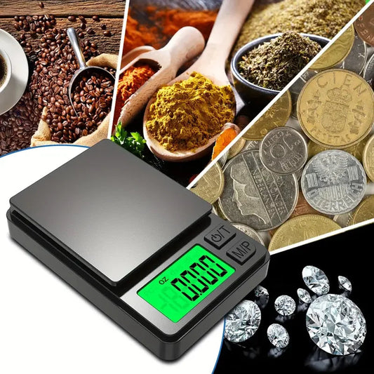 🌟 Mini Digital Precision Scale for Food and Jewelry - 1000g x 0.1g Mary's For You