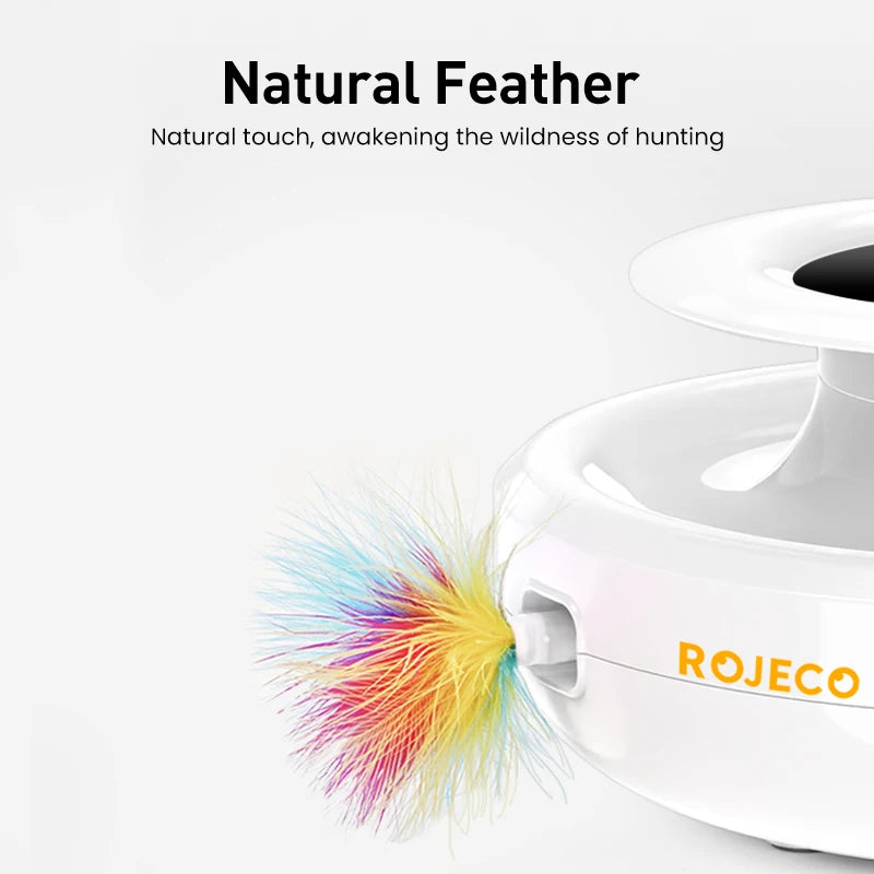 ✨ 2-in-1 Smart Pet Toy – Automatic Feather Ball for Cats & Dogs Mary's For You
