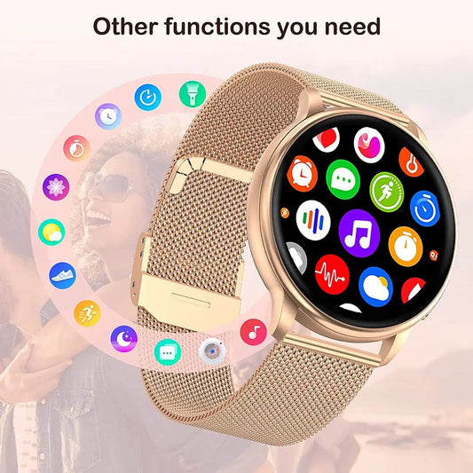 MEVADEN Bluetooth Call Smart Watch Women Custom Dial Watches Men Sport Fitness Tracker Heart Rate Smartwatch For Android IOS Y22 Mary's For You
